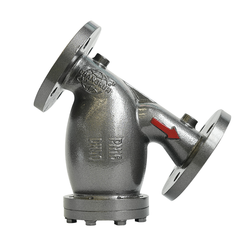 Pn16 DN50 / DN80 Flagy Ductile Ferrum Y-Type colatorium
