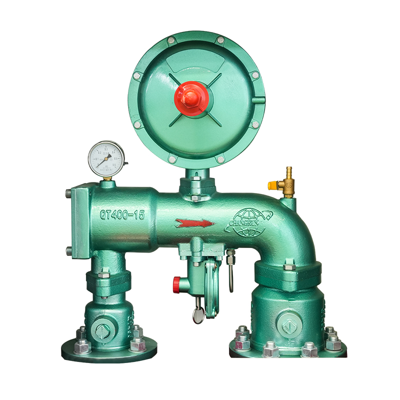 Naturalis Gas pressura regulating arca archa, muro-mounted aedificium pressura regulando arca